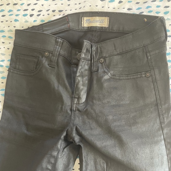 Madewell | Jeans | Waxed Denim Skinny 